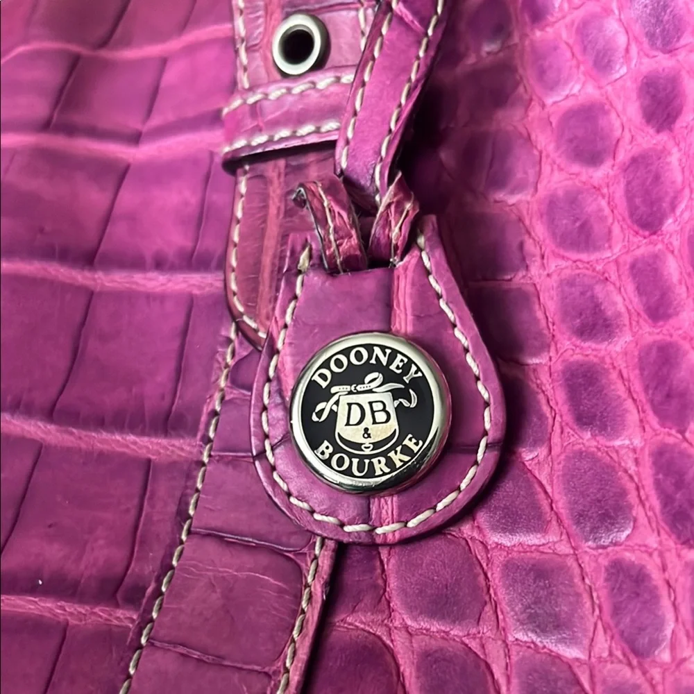 DOONEY & BOURKE Nile Satchel with Silver Accents - Picture 2 of 12